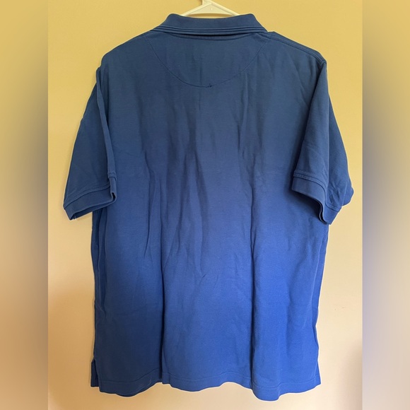 Haband Men's Blue Polo Shirt - Picture 2 of 7